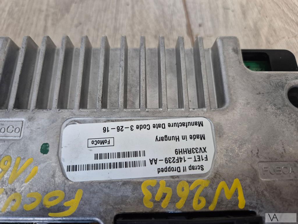 Ford Focus 4 2014 - 2017 navigatie radio module f1et14f239aa, Gebruikt, -, -, Ophalen of Verzenden