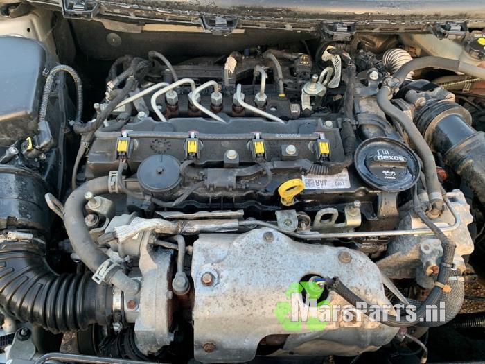 Motor van een Opel Astra, Auto-onderdelen, Motor en Toebehoren, Opel, Gebruikt, 3 maanden garantie, Ophalen of Verzenden