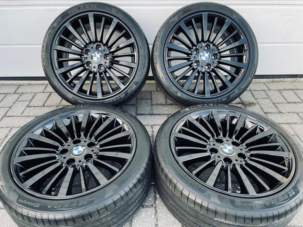 18 Inch Zwarte Originele BMW Velgen 225/40/18 5x120 !!!, 18 inch, Banden en Velgen, Nieuw, Ophalen of Verzenden