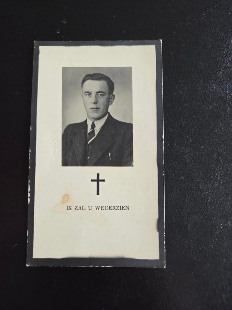 Bidprentje Adrianus Vermue, 's-Heerenhoek 1946, Ophalen of Verzenden