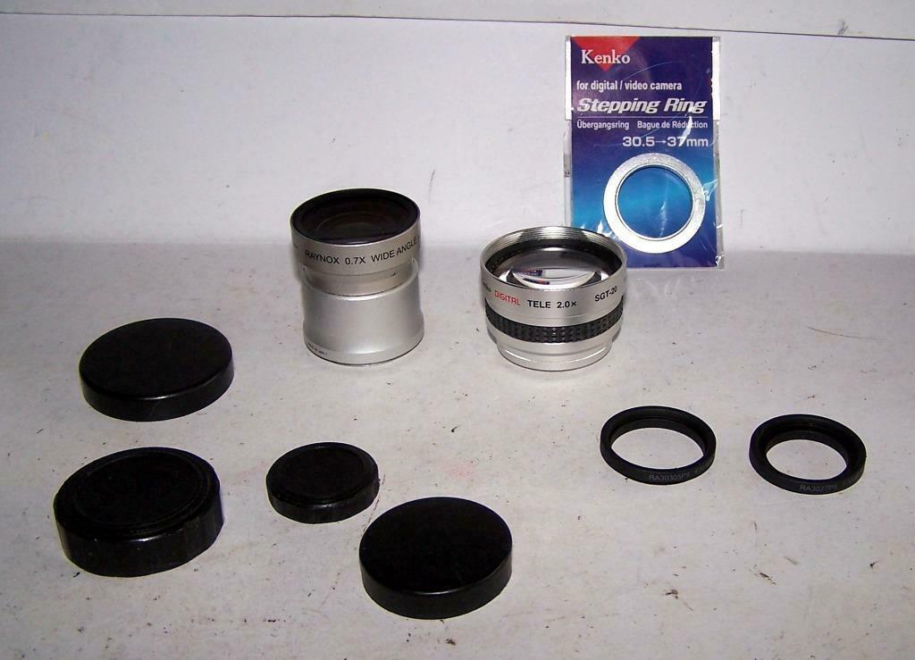Set digitale Raynox/Sony-Kenko wide/tele conversion lenzen., Ophalen of Verzenden, Nieuw