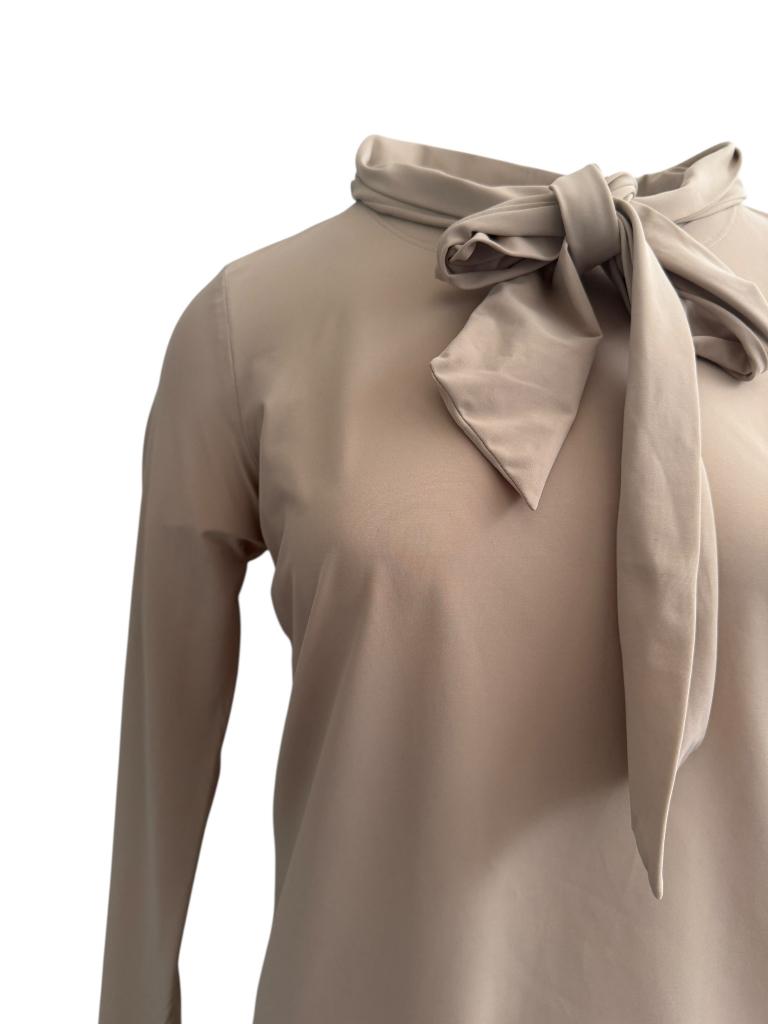 Penn & Ink shirt lange mouw S, Beige, Ophalen of Verzenden, Zo goed als nieuw