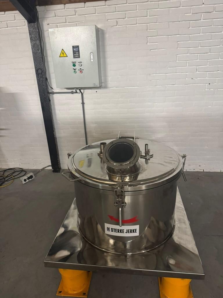 RVS industriële centrifuge filter foodgrade (uniek!), Ophalen