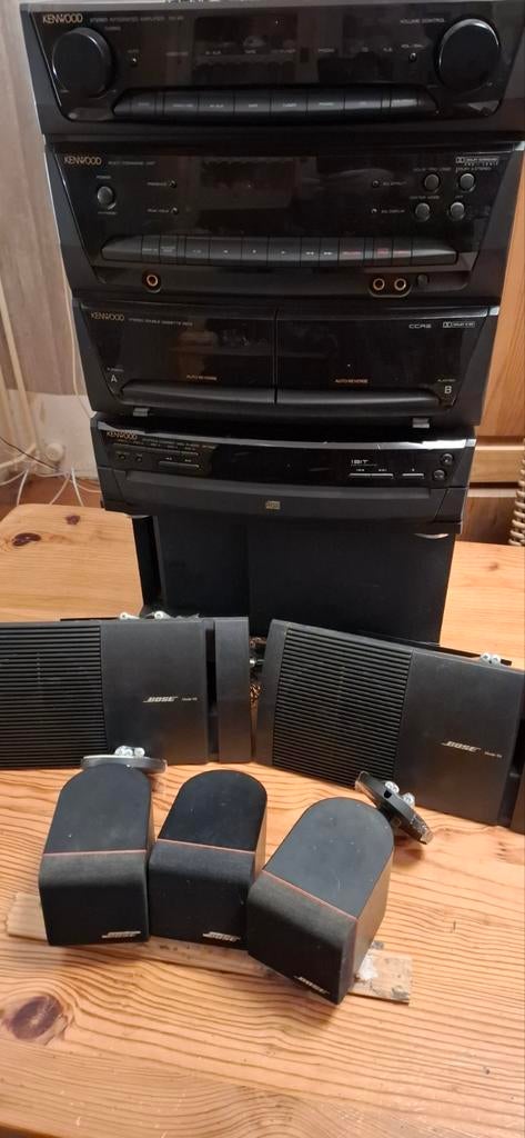 Kenwood Stereo Set, Ophalen, Zo goed als nieuw, Tuner of Radio, Overige merken