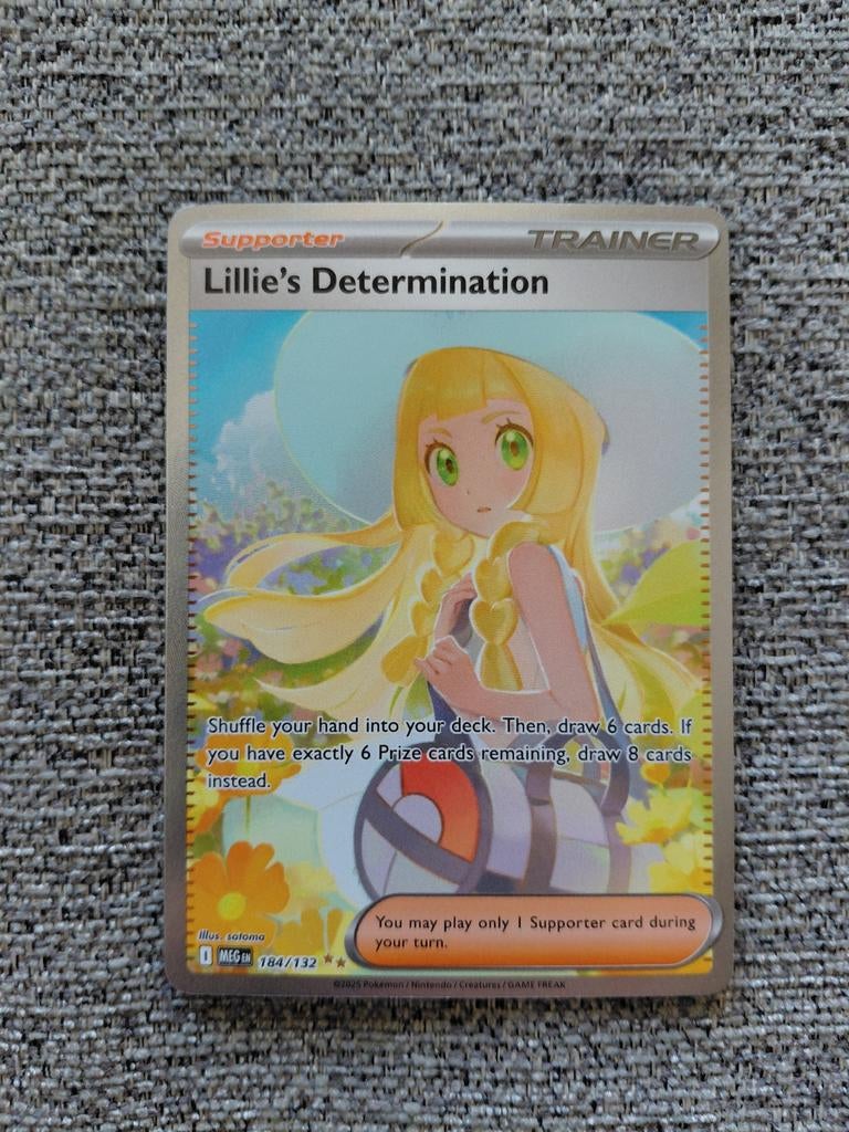 Lillie's Determination 184/132. Mega evolutions Pokémon., Verzamelen, Telefoonkaarten, Ophalen of Verzenden