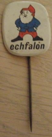 2 pins - Echfalon, Verzamelen, Ophalen of Verzenden, Zo goed als nieuw, Figuurtje, Speldje of Pin