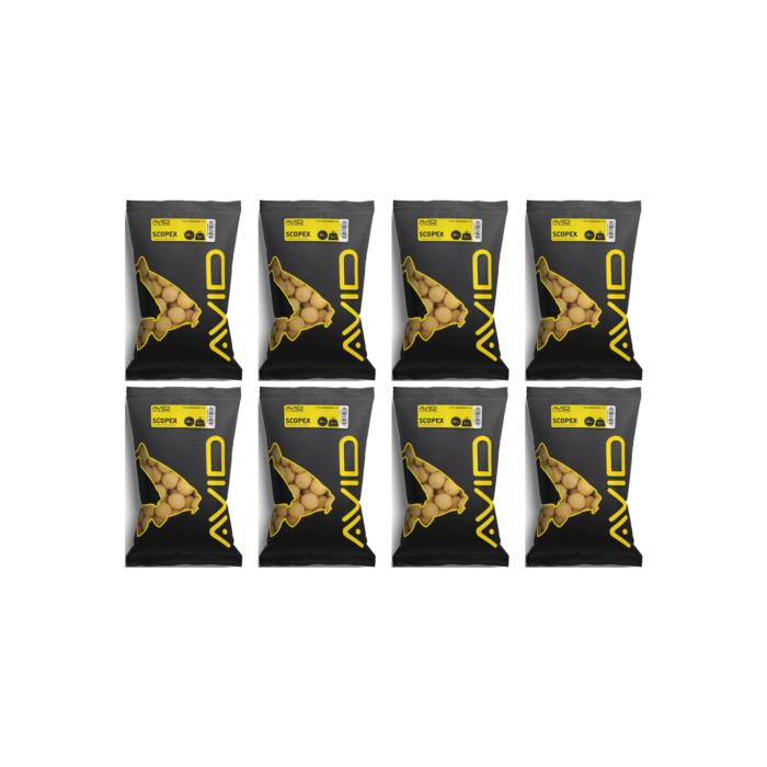 8 PACK | Avid Classic Scopex Boilies 20mm 1kg, Ophalen of Verzenden, Nieuw, Overige typen