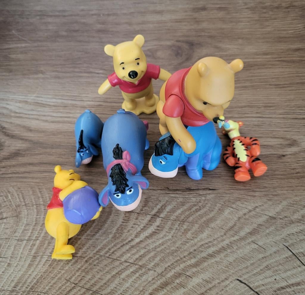 Winnie de Poeh en Vrienden Speelfiguren Set, Verzamelen, Poppetjes en Figuurtjes, Ophalen, Zo goed als nieuw