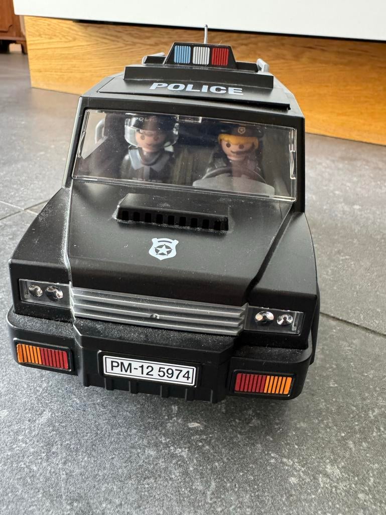 Playmobil Politie Auto met Figuren, Ophalen of Verzenden, Gebruikt, Jongen of Meisje