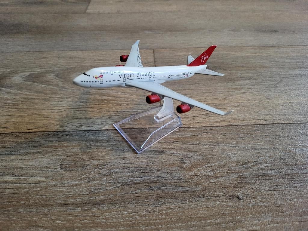 Boeing 747 vliegtuigmodel Virgin Atlantic, Ophalen of Verzenden, Gebruikt