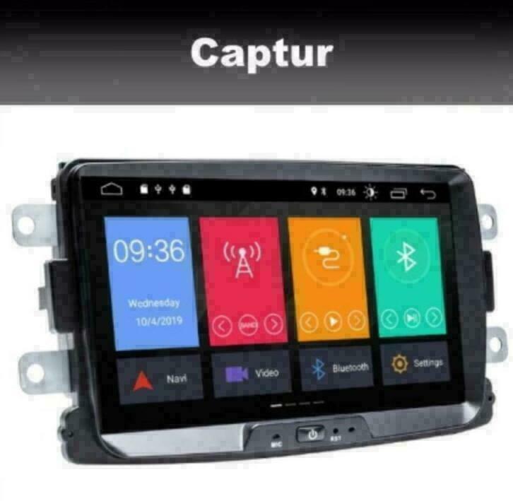 Renault Captur radio navigatie carplay android 10 dab  wifi, Ophalen of Verzenden, Nieuw