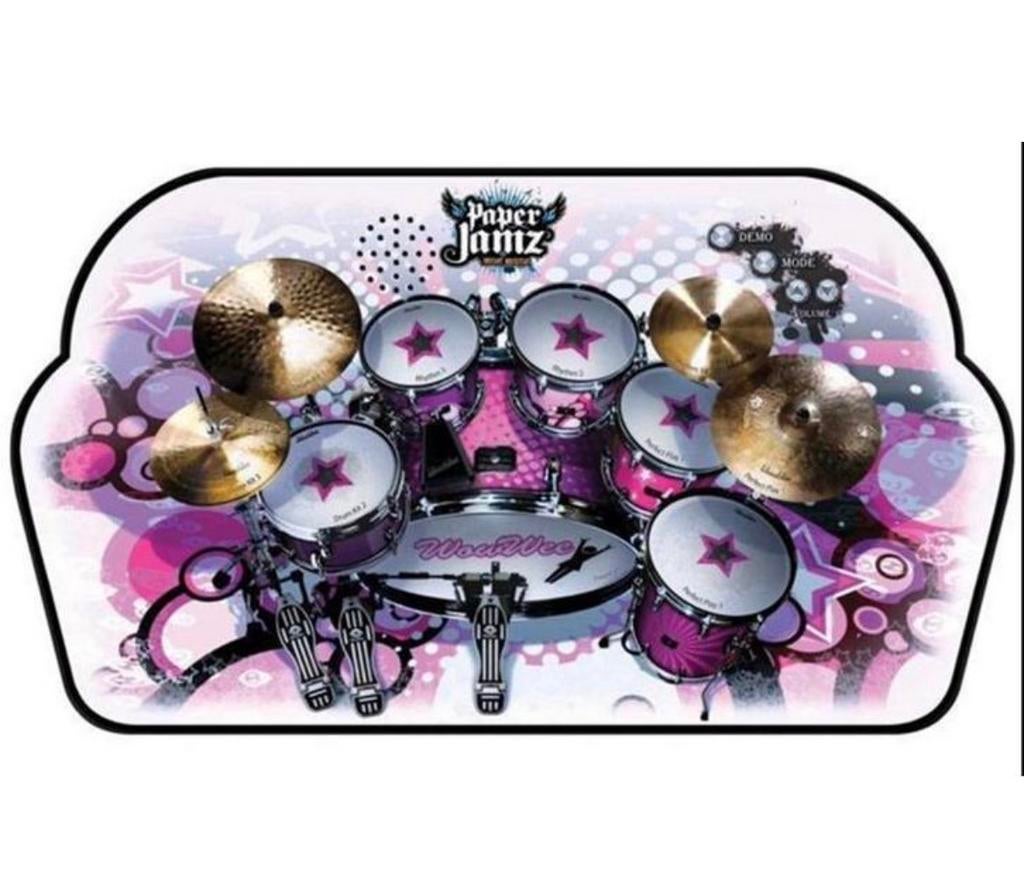Paper jamz drums Wowwee (drumstel bord), Kinderen en Baby's, Speelgoed | Overig, Ophalen of Verzenden, Zo goed als nieuw, Jongen of Meisje