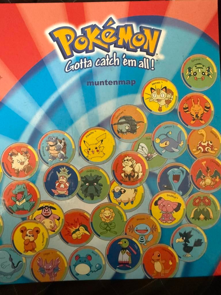 Pokemon muntenmap, Verzamelen, Flippo's, Ophalen, Losse flippo's