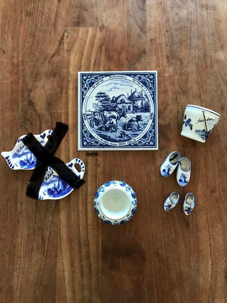 Kleine delftsblauwe spulletjes, Ophalen of Verzenden