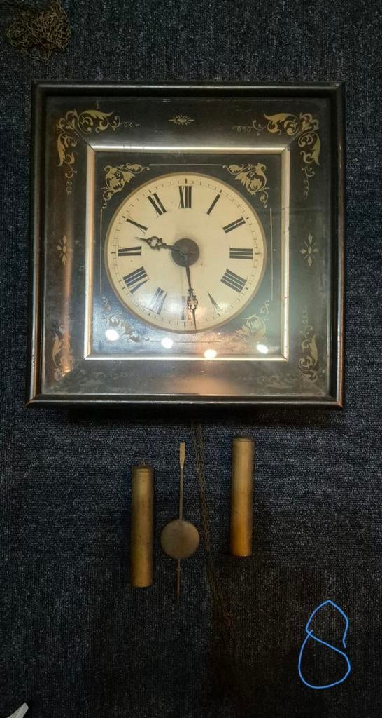 Antieke schwarzwälder klok, Antiek en Kunst, Antiek | Klokken, Ophalen