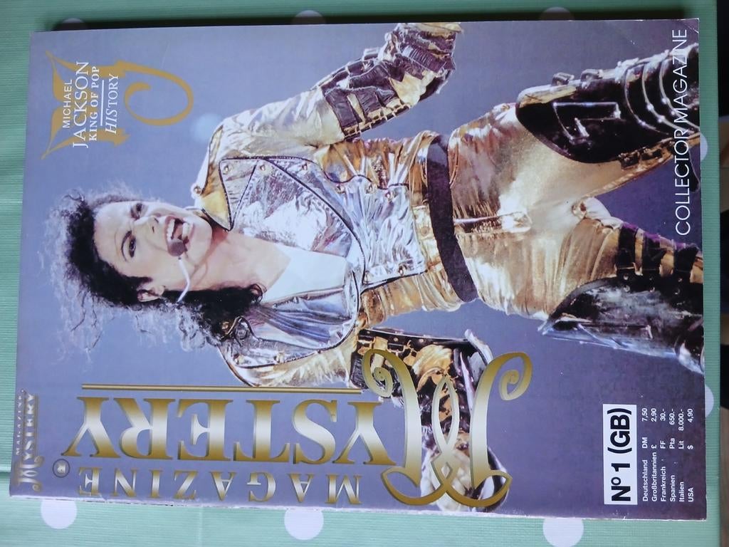 Michael Jackson Collector Magazine - Mystery Magazine, Ophalen of Verzenden, Zo goed als nieuw, Muziek, Film of Tv