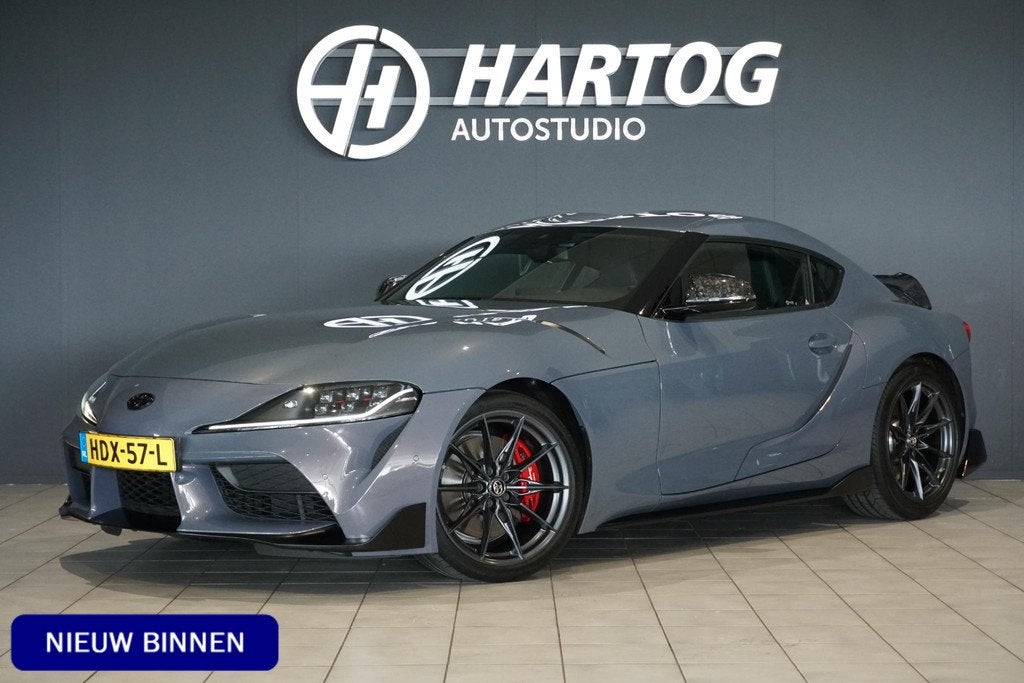 Toyota Supra 3.0 Legend Premium 340PK + JBL / HEAD-UP, Auto's, Toyota, Bedrijf, Te koop, Supra, ABS, Achteruitrijcamera, Adaptieve lichten