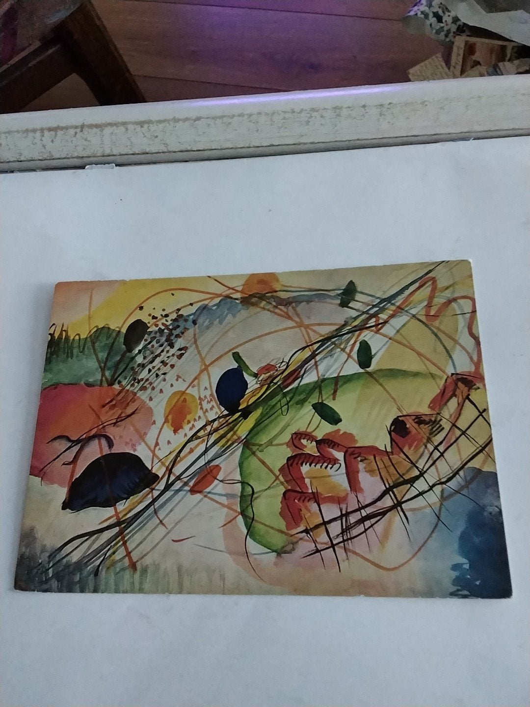 Wassily Kandinsky Ansichtkaart - Ongelopen, Ophalen of Verzenden, 1960 tot 1980, Ongelopen