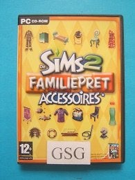De Sims 2 familiepret accessoires nr. MXH08005080IS-02, Ophalen, 1 speler, Zo goed als nieuw, Vanaf 12 jaar