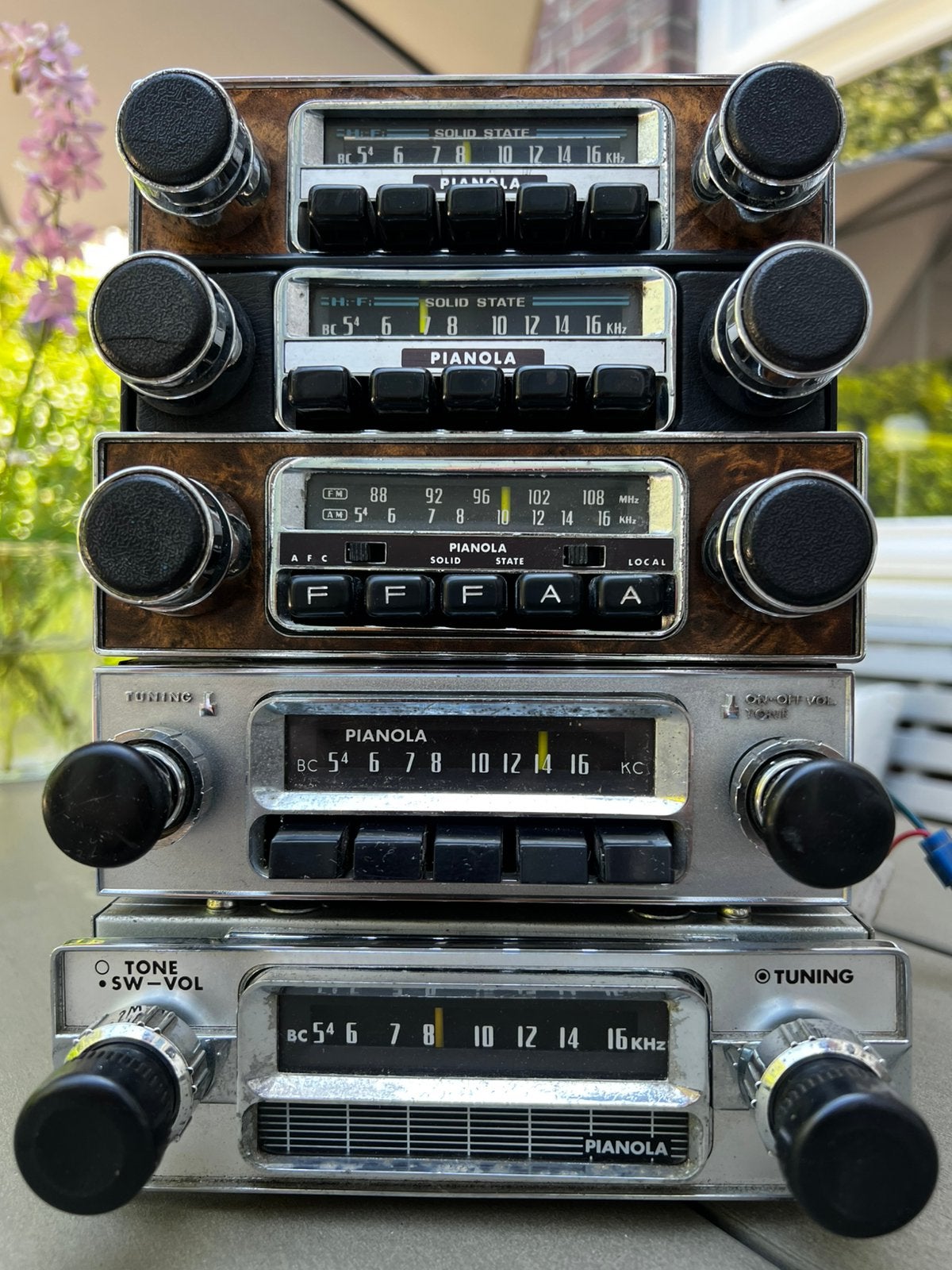 Pianola Oldtimer Autoradio, Ophalen of Verzenden, Gebruikt