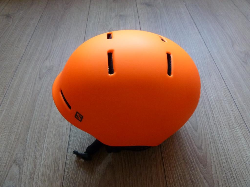 SALOMON kinder ski / snowboard helm maat S 49-53 cm, Ophalen, Zo goed als nieuw, Helm of Bescherming