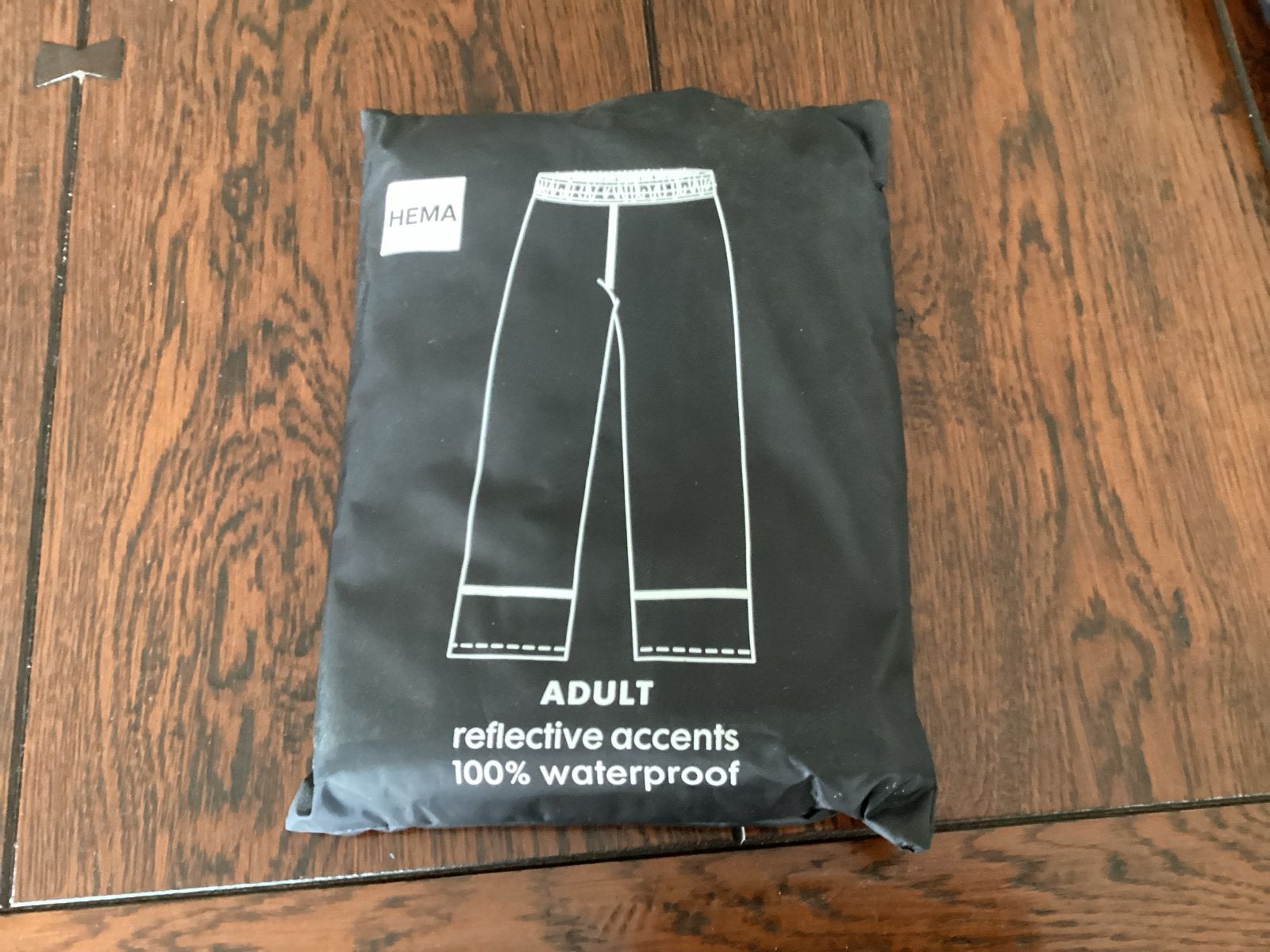Hema regenbroek - 100% waterdicht met reflecterende details, Ophalen of Verzenden, Nieuw