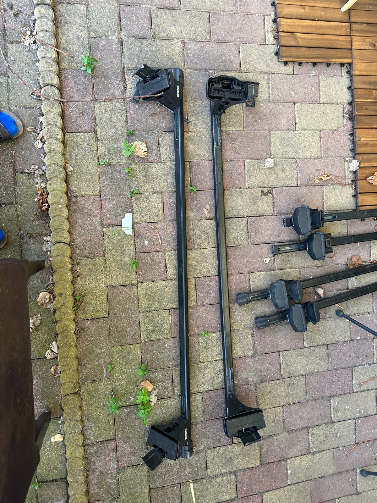 Thule dakdragers, Auto diversen, Dakdragers, Ophalen, Gebruikt