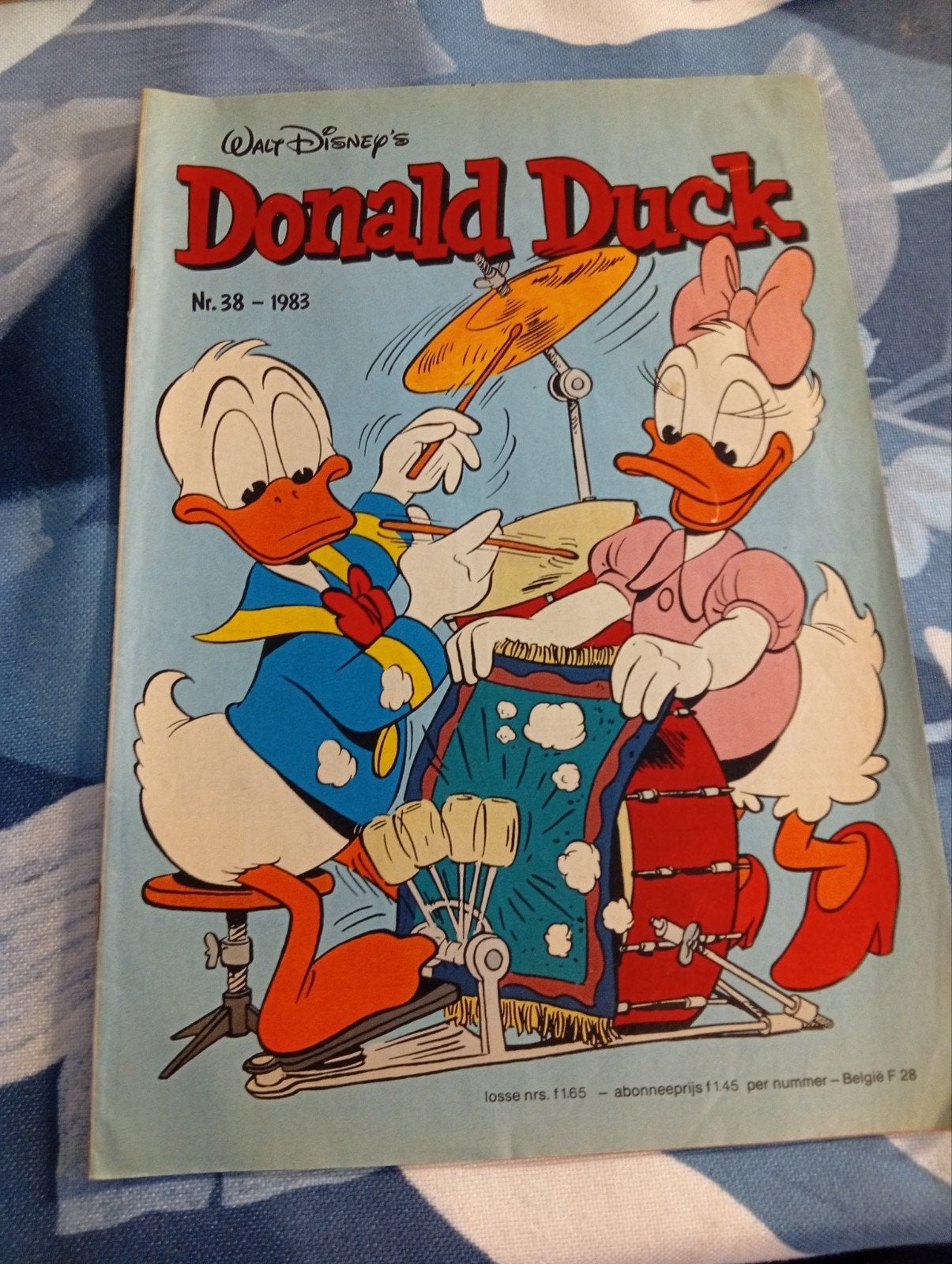 Donald Duck Nr. 38 - 1983 - Vintage Stripboek, Ophalen of Verzenden