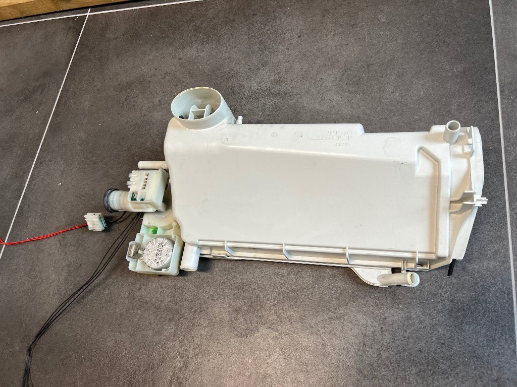 Miele Zeepbak Deksel Wasmachine W5825  labyrinth, Ophalen of Verzenden, Zo goed als nieuw
