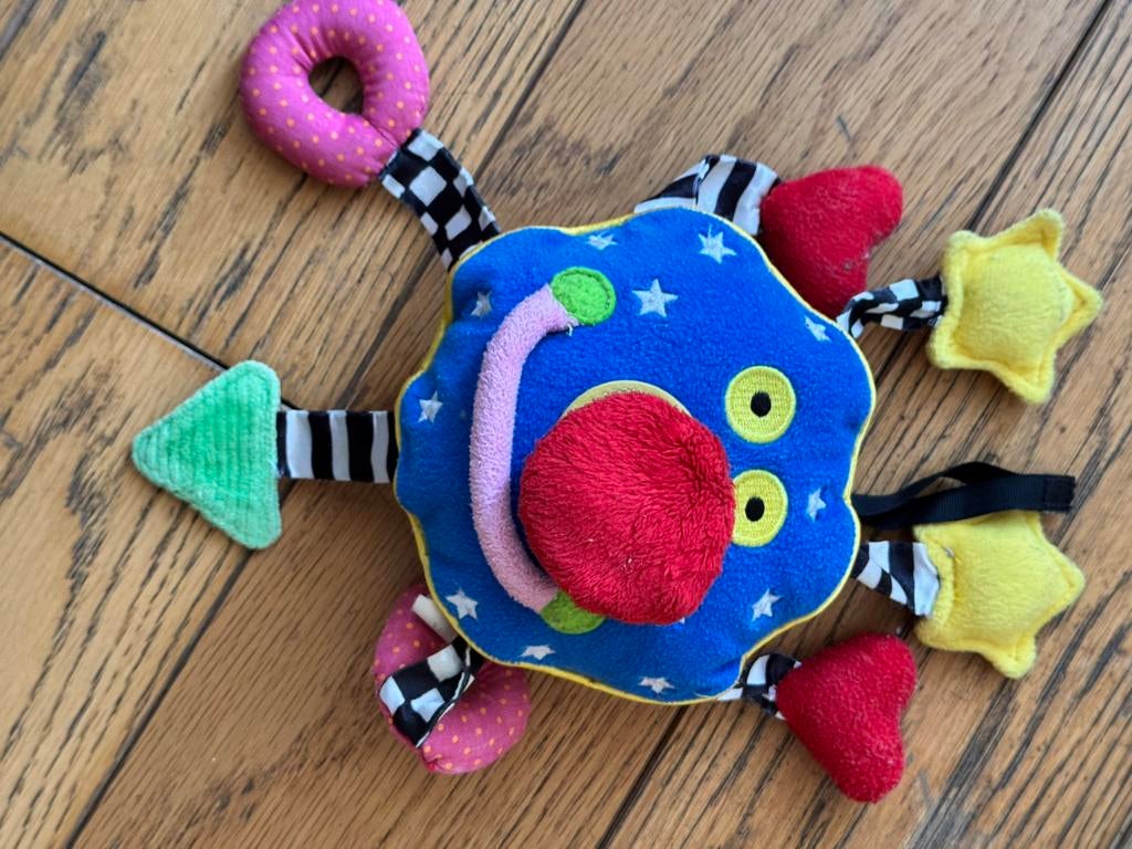 Whoozit baby speeltje met geluid en texturen, Ophalen of Verzenden, Gebruikt