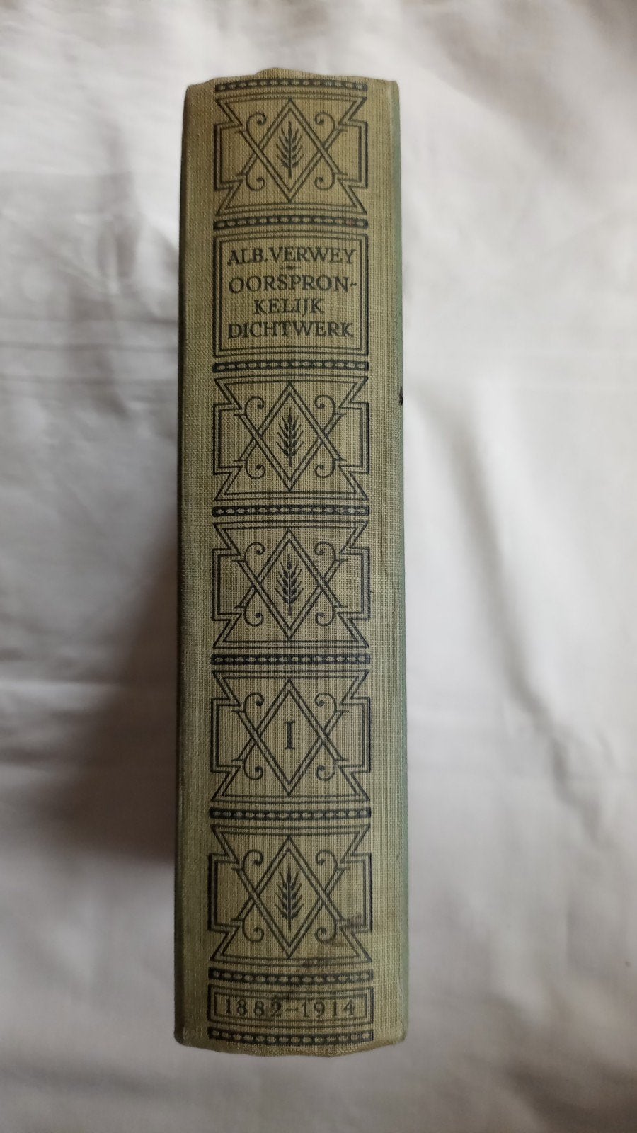 Oorspronkelijk Dichtwerken, Albert  Verwey 1938, Ophalen of Verzenden, Gelezen