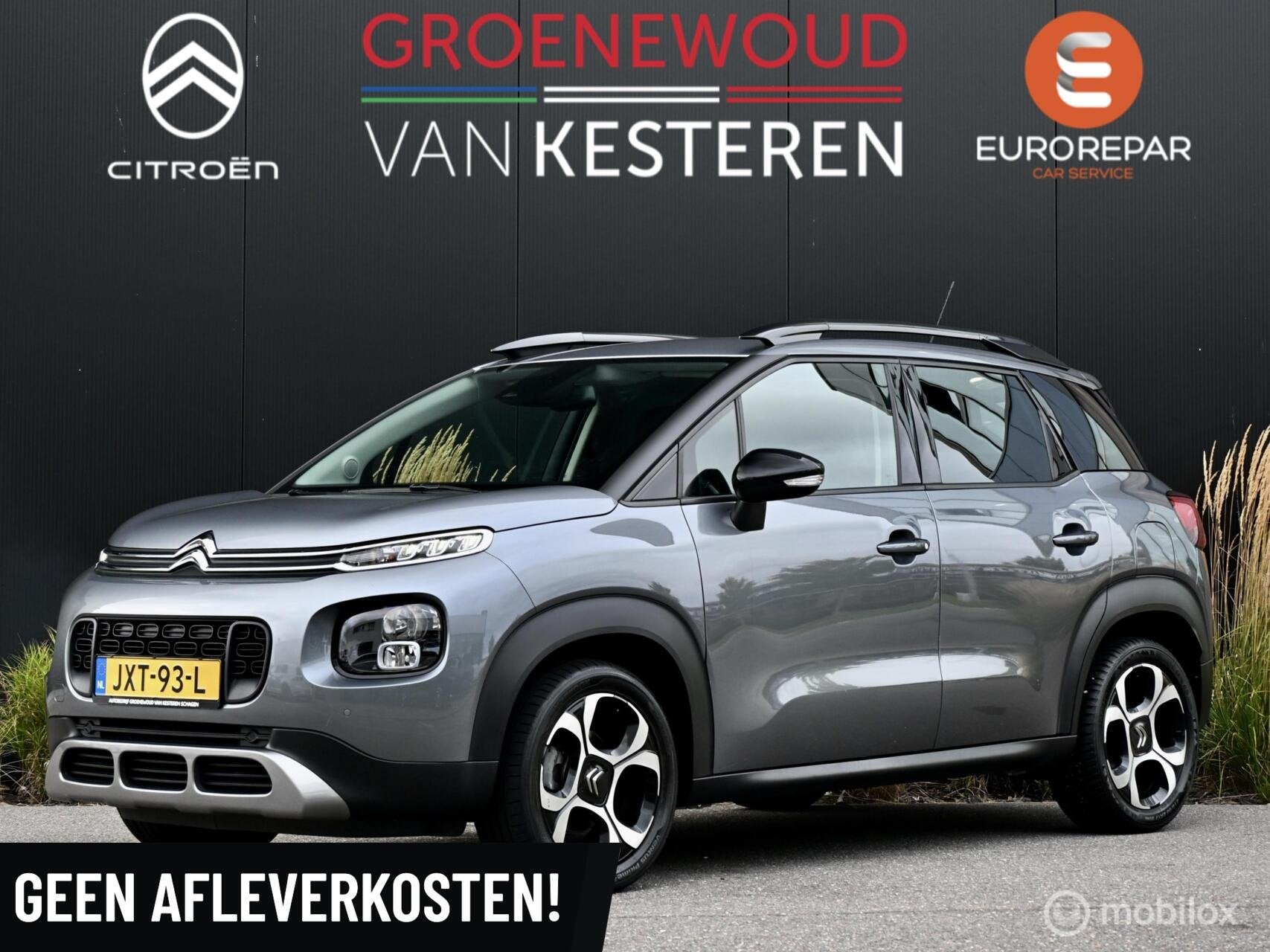 Citroen C3 Aircross 110pk Shine I Automaat I Navi I Camera, Auto's, Gebruikt, Bedrijf, 600 kg, 3 cilinders