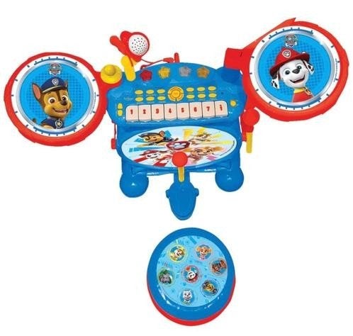 GELIJK OPHALEN! Paw Patrol drumstel & gitaar! CADEAUTIP!, Ophalen of Verzenden, Zo goed als nieuw, Elektronica, Met geluid