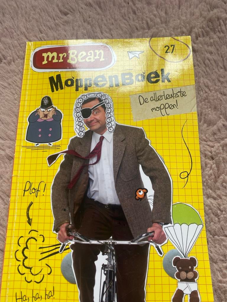 Mr. Bean Moppenboek - De allerleukste moppen!, Ophalen of Verzenden, Gelezen, Moppen