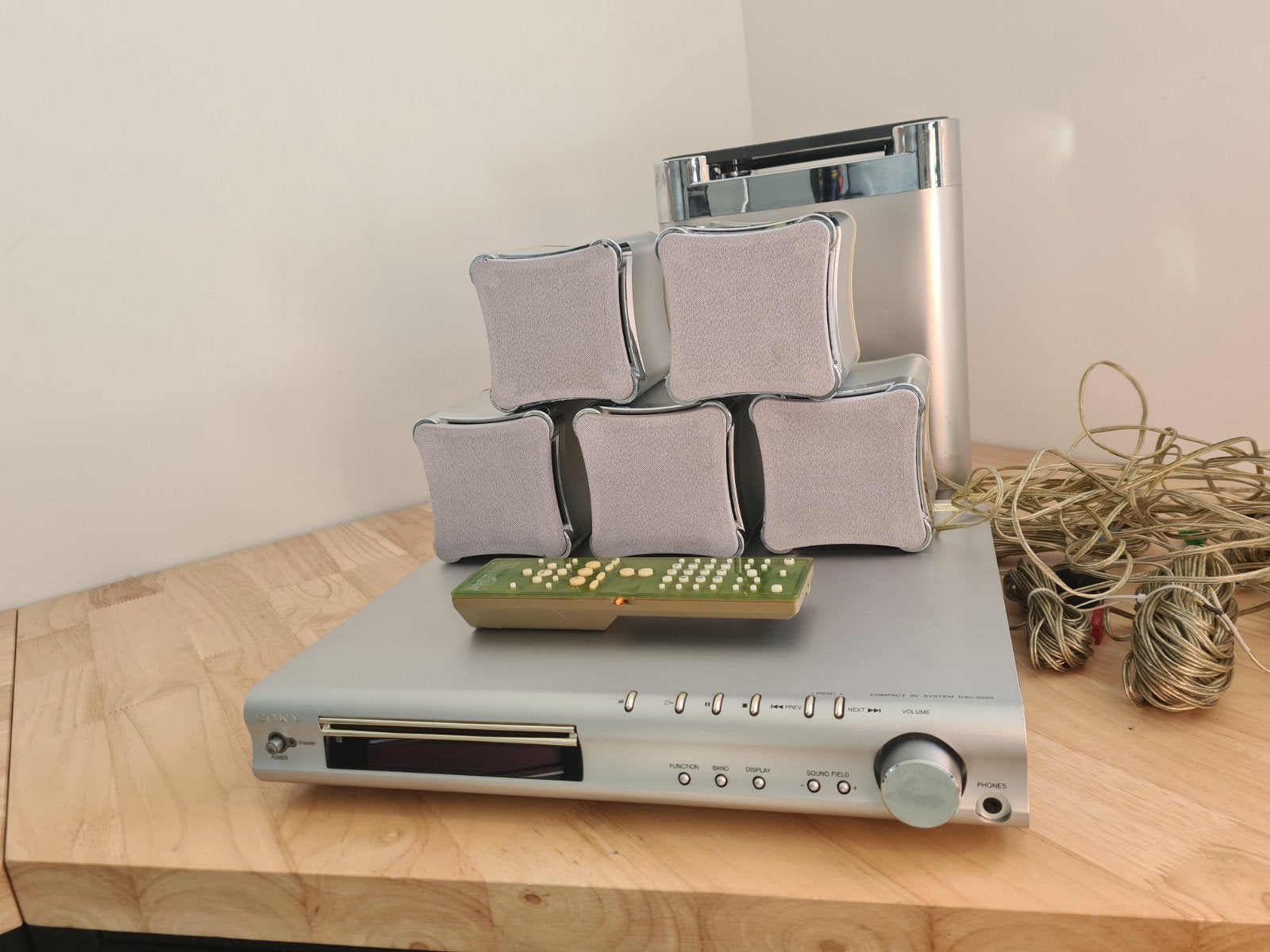 Sony S-Master 5.1ch Home Cinema Systeem met DVD-speler, Gebruikt, Ophalen of Verzenden, 5.1-systeem, Sony