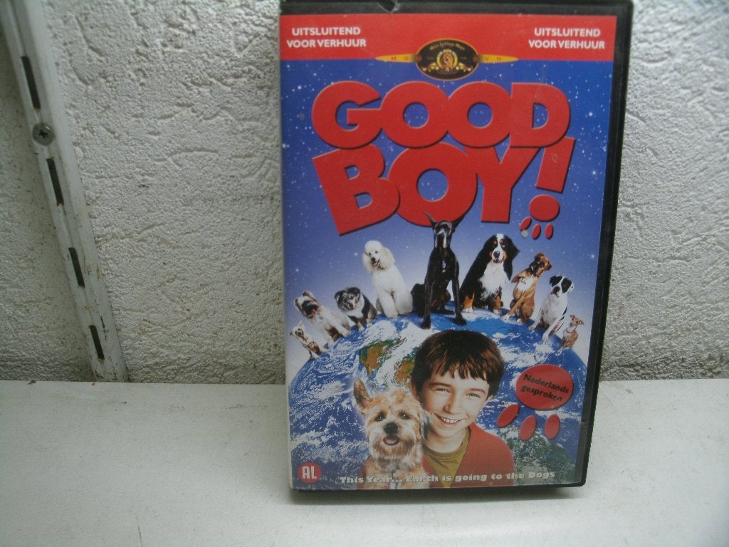 vhs 214a good boy gr, Alle leeftijden, Ophalen of Verzenden, Zo goed als nieuw, Actie en Avontuur