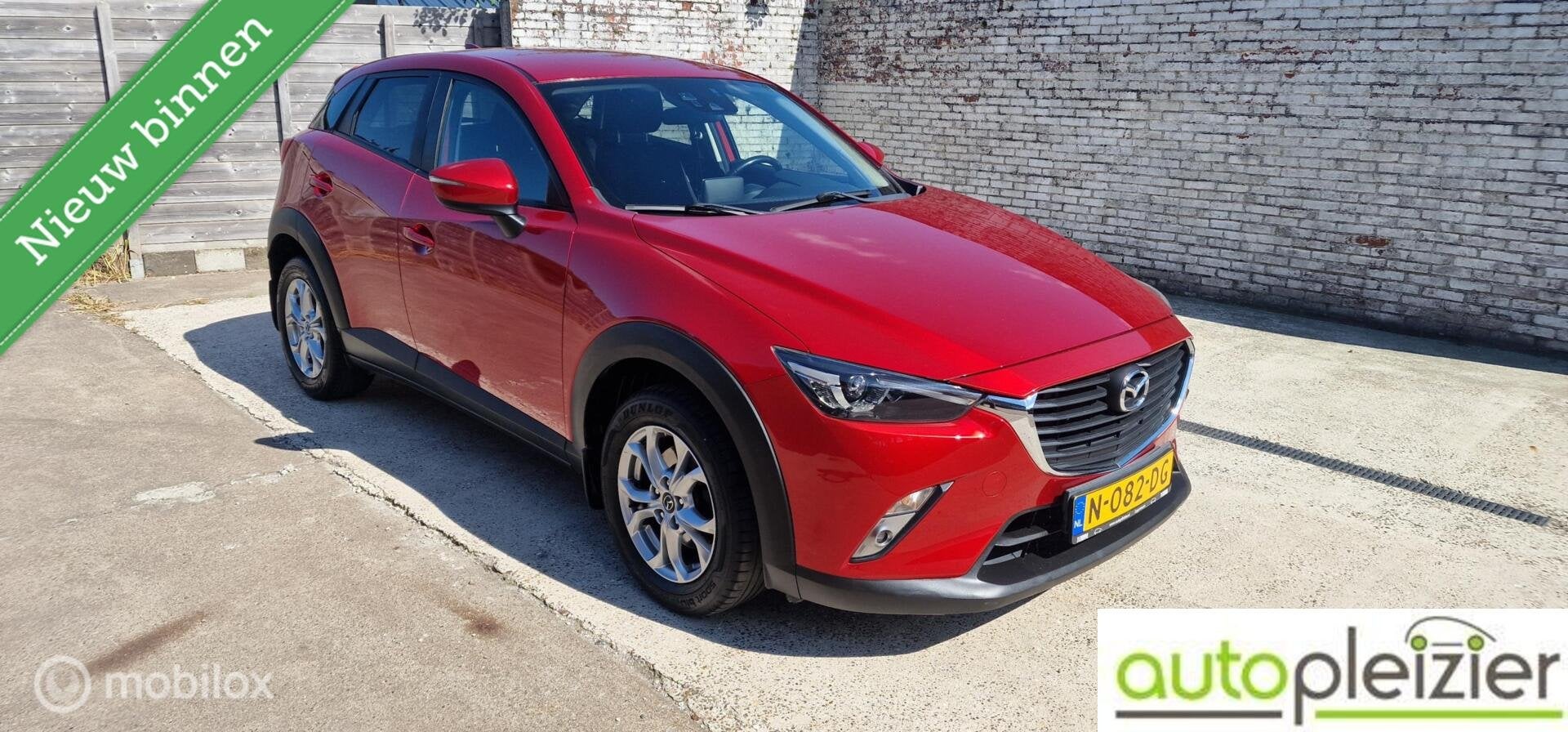 Mazda CX-3 2.0 SkyActiv-G 120 TS+ Automaat|NAVI|PDC|Stoelver, 1998 cc, Euro 6, 4 cilinders, Automatische klimaatregeling
