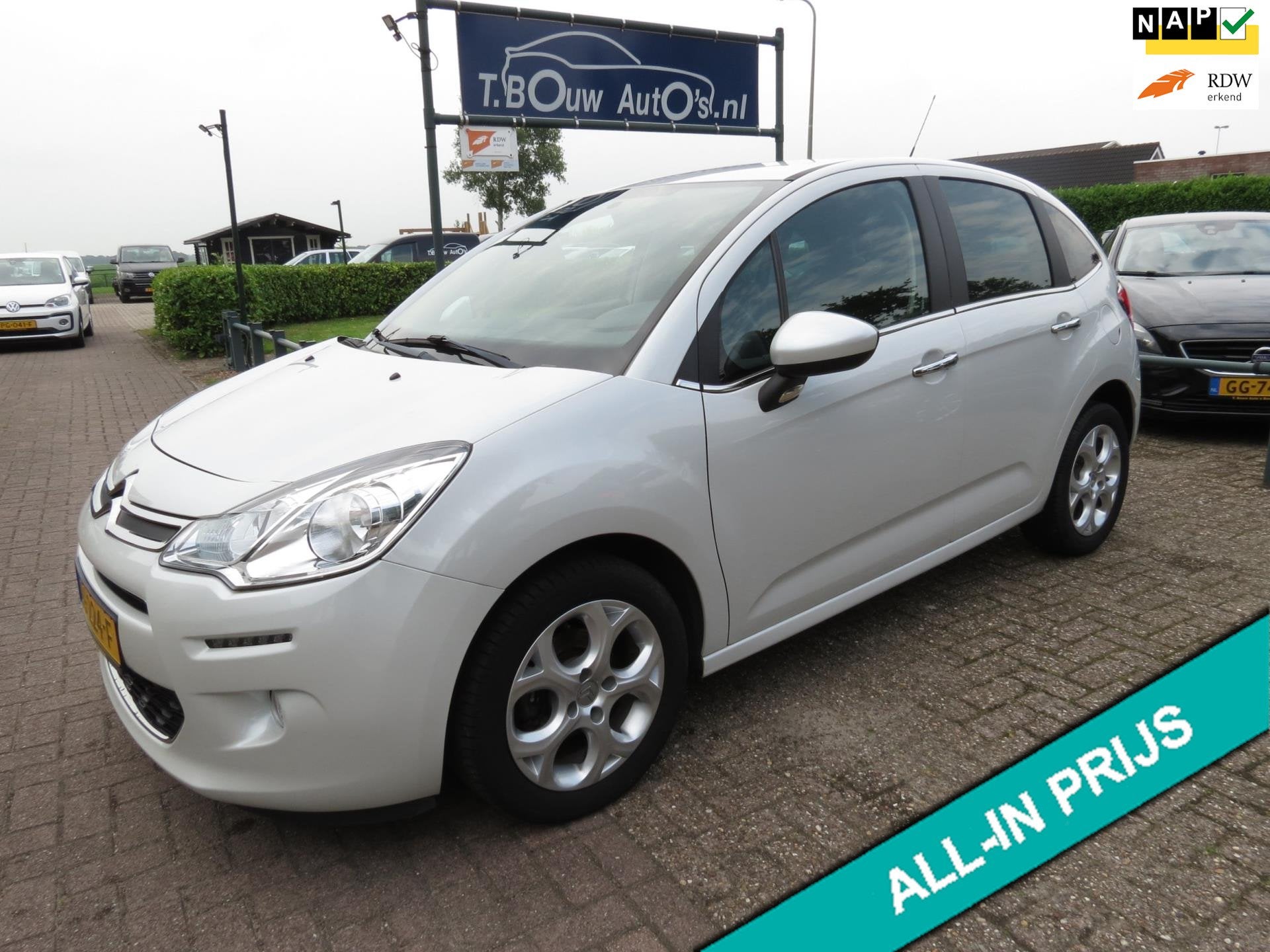 Citroen C3 1.2 PureTech Feel Edition Automaat, Auto's, Stof, Euro 6, 1199 cc, 82 pk