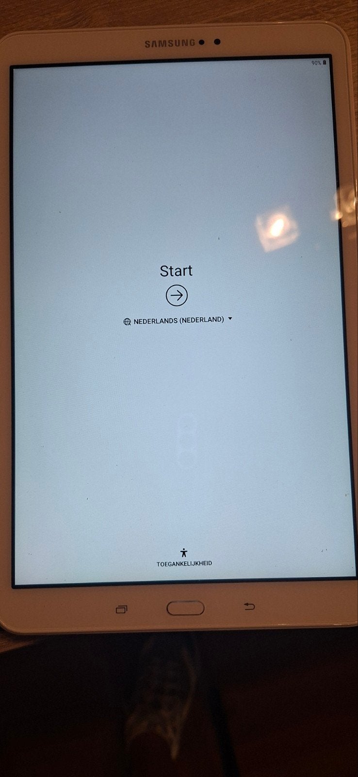 Samsung tablet, Computers en Software, Apple iPads, Overige modellen, Wit, Zo goed als nieuw, 16 GB