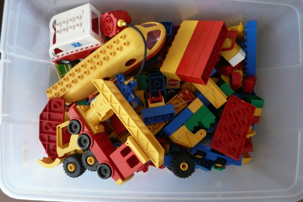 dublo blokken 11kilo, Ophalen, Gebruikt, Overige thema's, Duplo