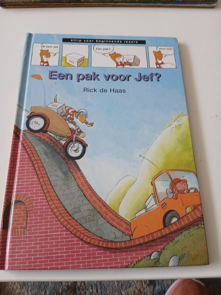 Een pak voor Jef? - Rick de Haas (strip voor beginners), Ophalen of Verzenden, Zo goed als nieuw, Rick de Haas, Fictie algemeen