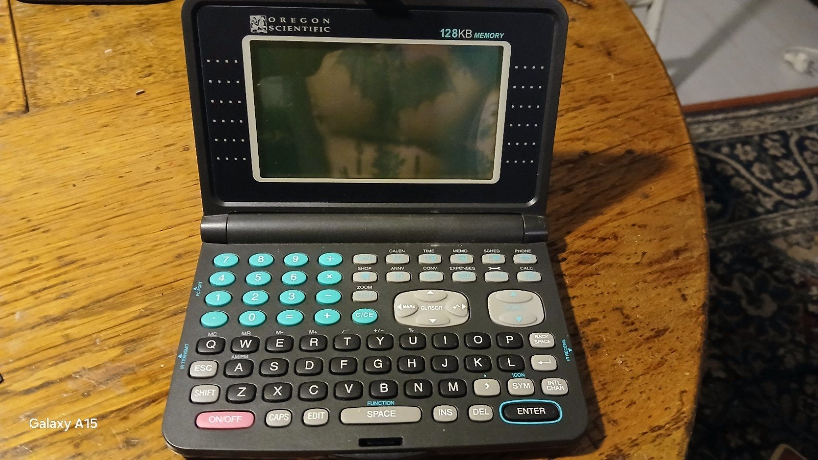 Oregon Scientific 128KB Memory Organizer PDA, Ophalen of Verzenden, Gebruikt