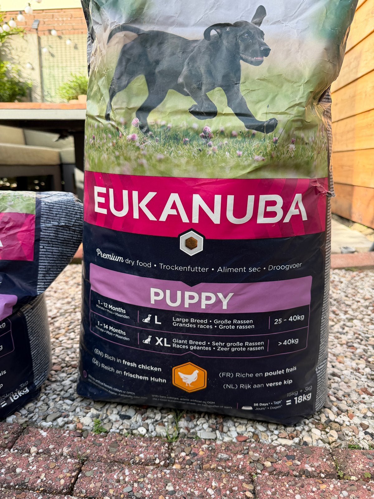 Eukanuba Pup Large Breed / Giant Breed  Kip 18kg zak dicht, Dieren en Toebehoren, Dierenvoeding, Ophalen, Hond