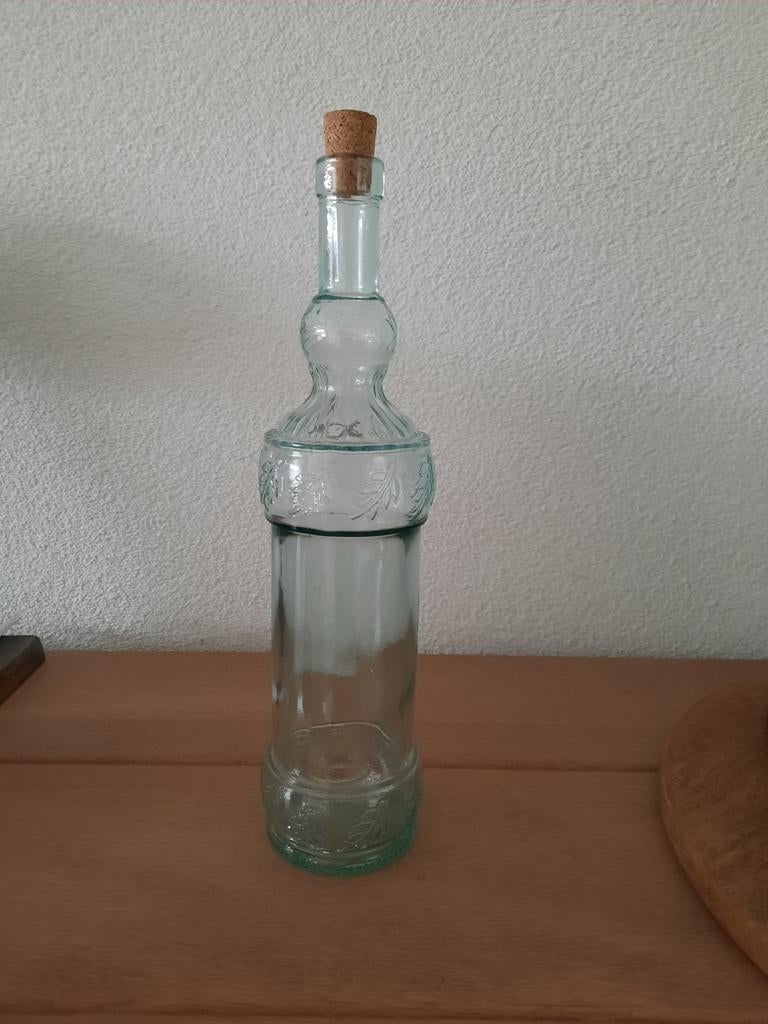 Decoratie fles, Ophalen