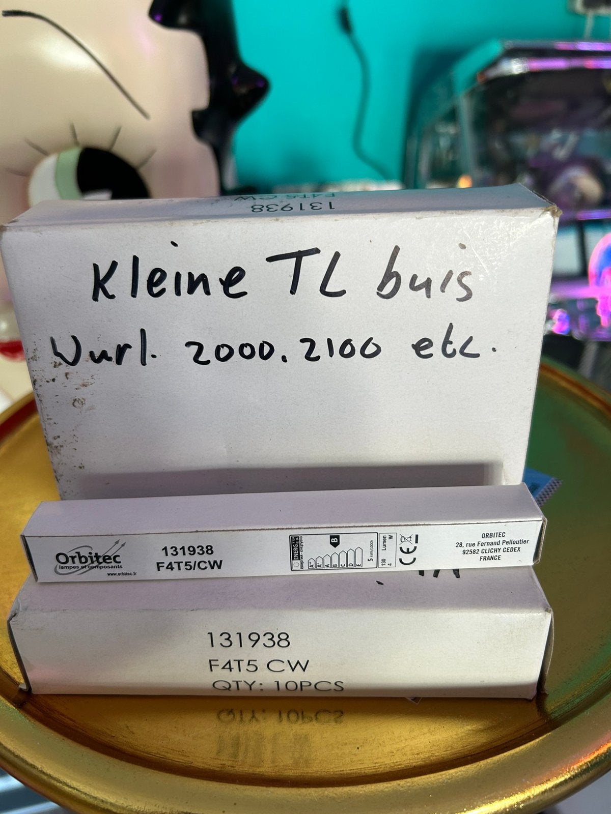 Kleine tl buisjes voor jukebox Wurlitzer 2000/2100 ., Ophalen of Verzenden, Nieuw, 1950 tot 1960, Wurlitzer