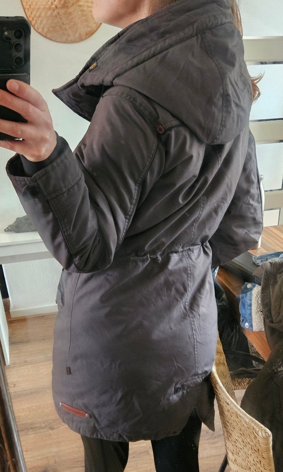 Khujo winterjas maat M grijs, Kleding | Dames, Khujo, Ophalen of Verzenden, Maat 38/40 (M), Grijs