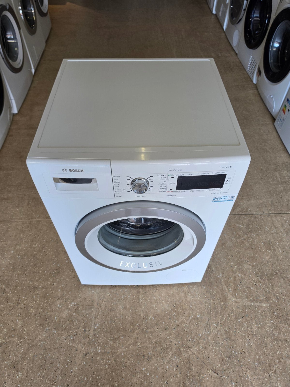 Bosch Serie 8 wasmachine | 9 kilo | A+++ | Gratis thuis 🚚✅️, Bosch, Jirnsum, 8 tot 10 kg, Ophalen of Verzenden