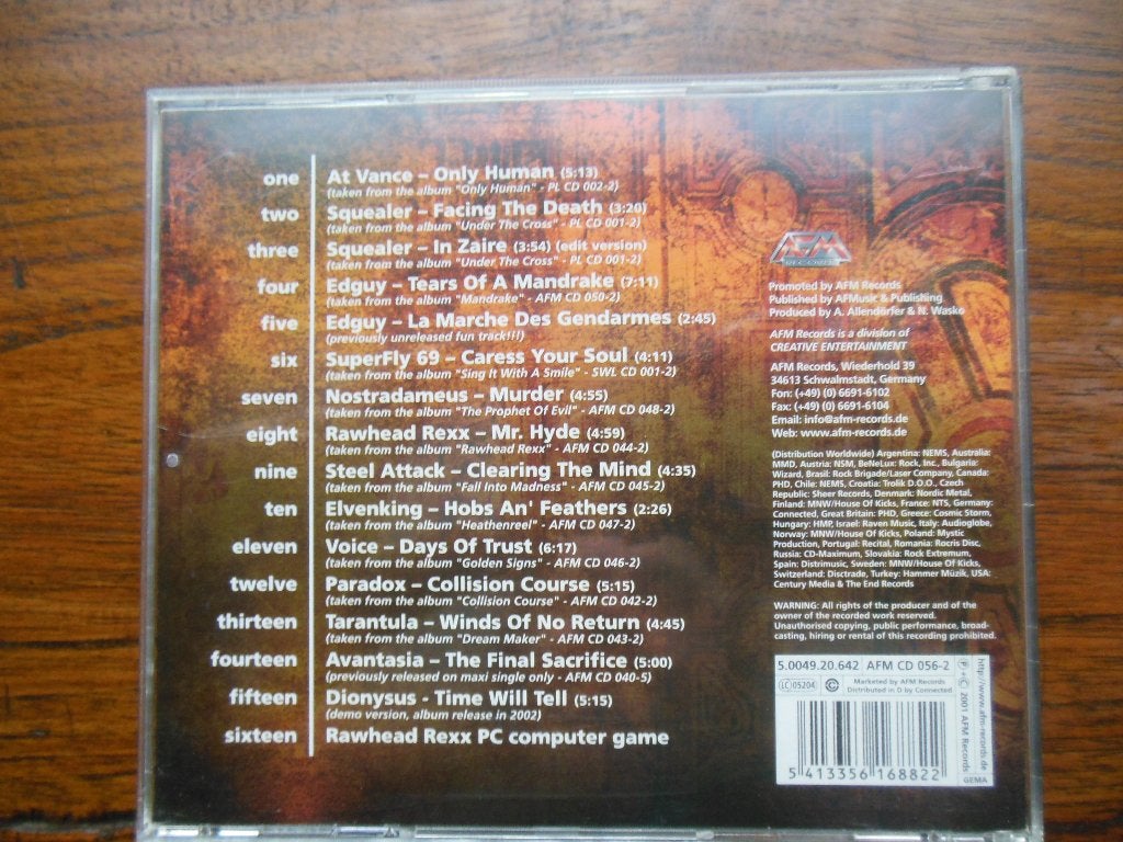 cd heavy metal muziek afm records verzamel new generation, Ophalen of Verzenden, Zo goed als nieuw, Verzamelalbum