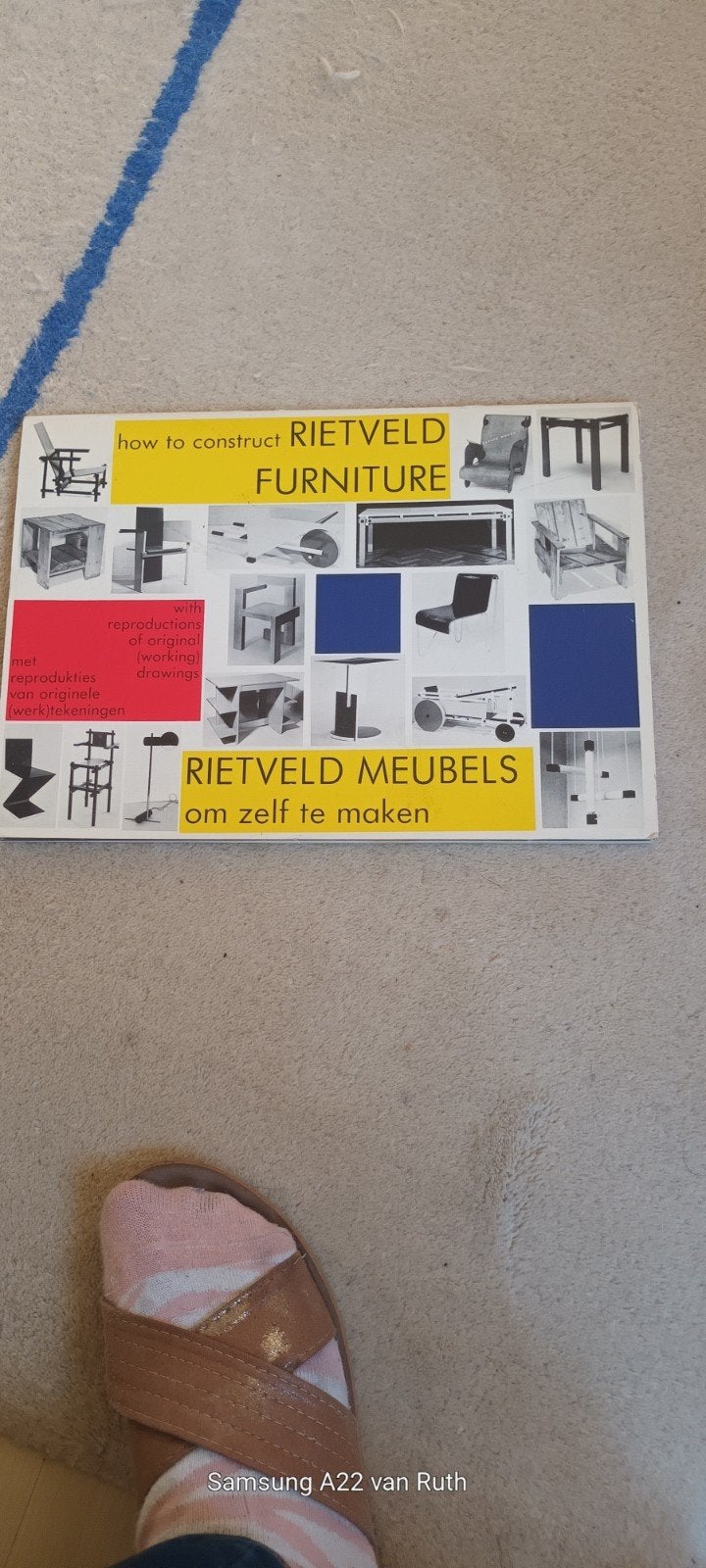 Rietveld Meubels om zelf te maken - Werkboek, Ophalen of Verzenden