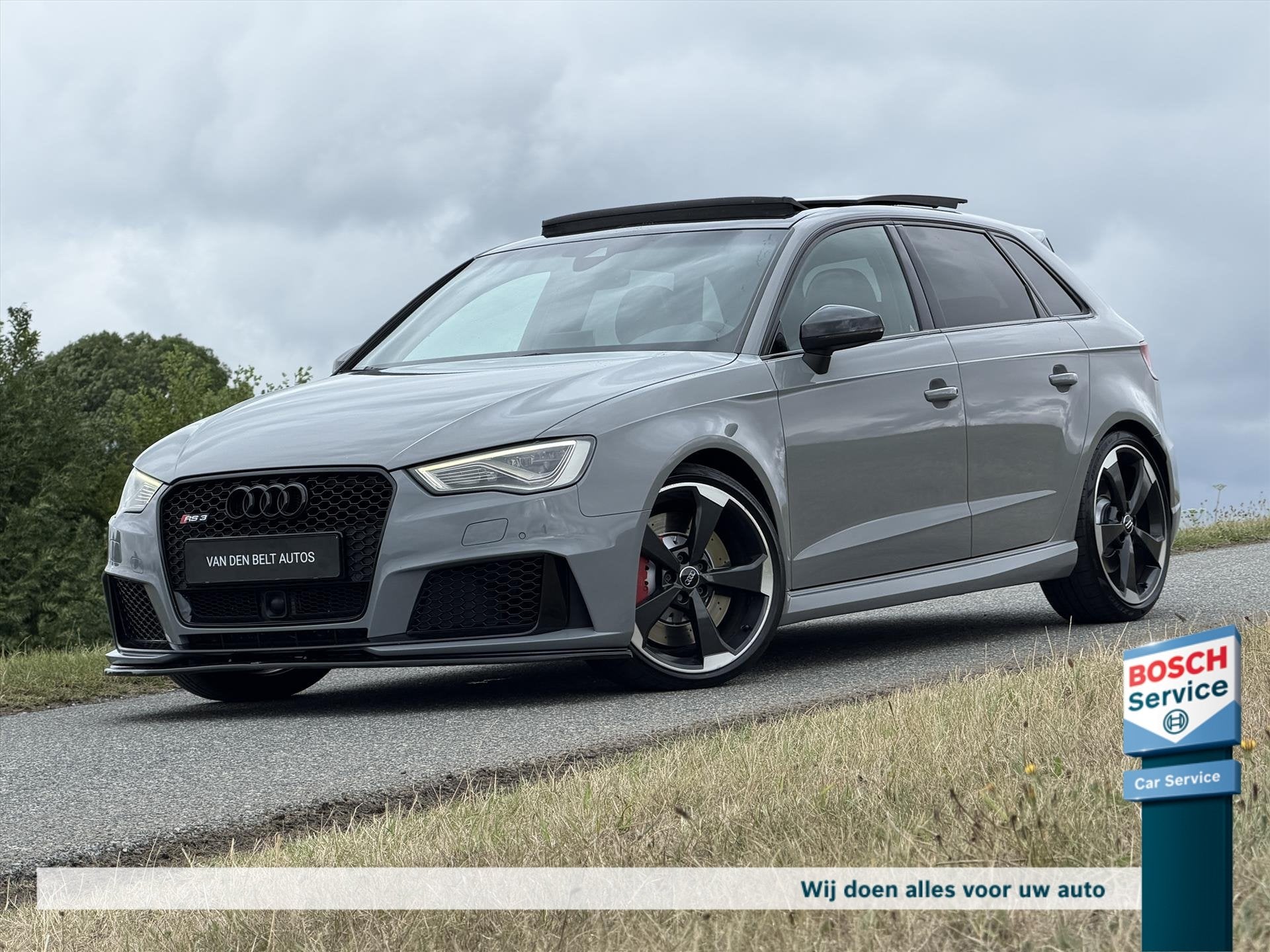 Audi Rs3 2.5 TFSI 420PK Quattro / Pano / Milltek / Maxton /, Auto's, Audi, Automaat, Gebruikt, RS3, 367 pk
